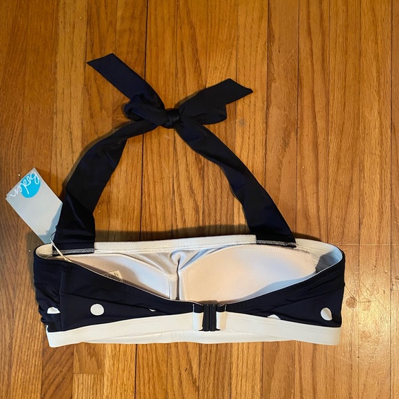 Boden Dark Blue and White Polka Dot Bikini - Picture 5 of 5